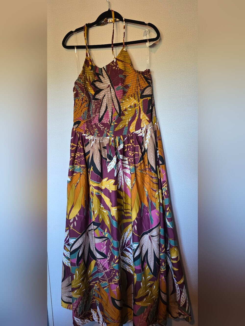 Truth Multi-Color Tropical Print Maxi Dress
